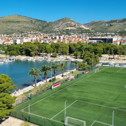 Stadionkoorts groundhopping - Stadion Batarija van HNK Trogir - Kroatië