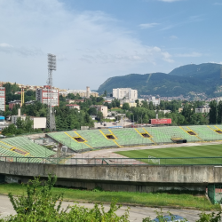 Stadionkoorts groundhopping -Asim Ferhatović Hasestadion - FK Sarajevo - Bosnië en Herzegovina