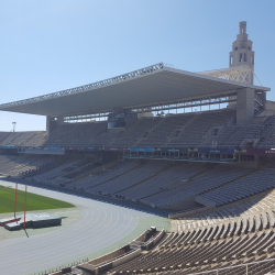 Olympisch Stadion Barcelona - Stadionkoorts Peter Dekker