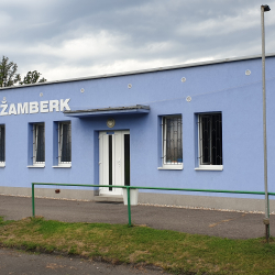 FC Zamberk stadion -Stadionkoorts Groundhopping - Peter Dekker