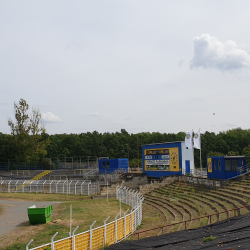 Bruno-Plache-Stadion -Stadionkoorts Groundhopping - Peter Dekker