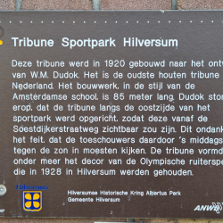 Dudok tribune Sportpark Hilversum - Peter Dekker - Stadionkoorts