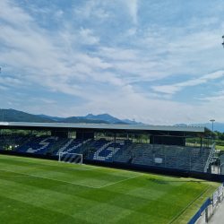 Unterbergarena / Das Goldbergstadion / SV Grödig -Stadionkoorts