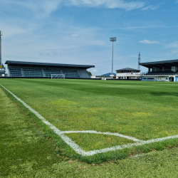 Unterbergarena / Das Goldbergstadion / SV Grödig -Stadionkoorts