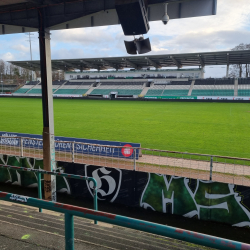 Het Preußen stadion in Münster - Groundhopping Stadionkoorts