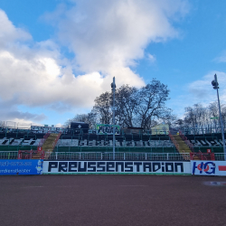 Het Preußen stadion in Münster - Groundhopping Stadionkoorts