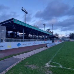 Het Preußen stadion in Münster - Groundhopping Stadionkoorts