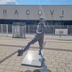 Marshal Józef Piłsudski Stadium van Cracovia in Krakau - Stadionkoorts Groundhopping