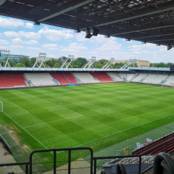 Marshal Józef Piłsudski Stadium van Cracovia in Krakau - Stadionkoorts Groundhopping