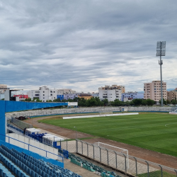 Het Niko Dovanastadion van KS Teuta Durrës (Albanië) - Stadionkoorts Groundhopping