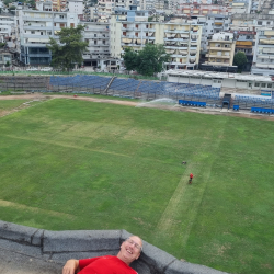 Gjirokastra Stadion van KS Luftëtari Gjirokastër (Albanië) - Stadionkoorts Groundhopping - Peter Dekker