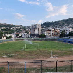 Gjirokastra Stadion van KS Luftëtari Gjirokastër (Albanië) - Stadionkoorts Groundhopping - Peter Dekker