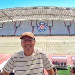 Stadionkoorts groundhopping - Poljudstadion van Hajduk Split  - Kroatië