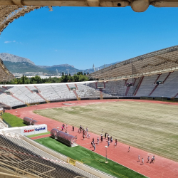 Stadionkoorts groundhopping - Poljudstadion van Hajduk Split - Kroatië