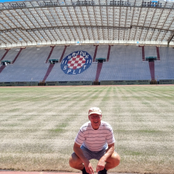 Stadionkoorts groundhopping - Poljudstadion van Hajduk Split - Kroatië