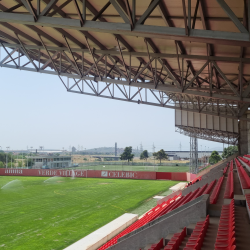 Stadionkoorts groundhopping - DG Arena van FK Podgorica en OFK Mladost DG - Montenegro