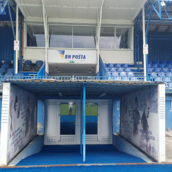 Stadionkoorts groundhopping - Stadion Grbavica van FK Željezničar Sarajevo - Bosnië en Herzegovina