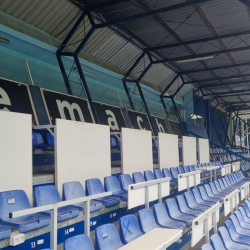 Stadionkoorts groundhopping - Stadion Grbavica van FK Željezničar Sarajevo - Bosnië en Herzegovina