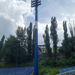 Stadionkoorts groundhopping - Stadion Grbavica van FK Željezničar Sarajevo - Bosnië en Herzegovina