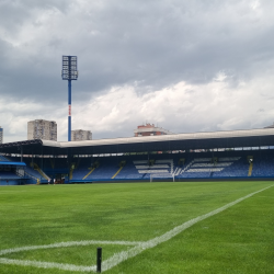 Stadionkoorts groundhopping - Stadion Grbavica van FK Željezničar Sarajevo - Bosnië en Herzegovina