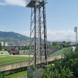 Stadionkoorts groundhopping -Asim Ferhatović Hasestadion - FK Sarajevo - Bosnië en Herzegovina