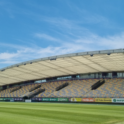 Stadionkoorts groundhopping - Ljudski vrt Stadion van NK Maribor - Slovenië