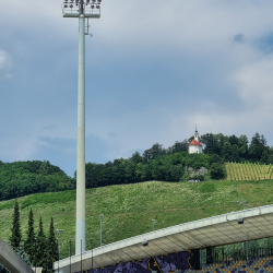 Stadionkoorts groundhopping - Ljudski vrt Stadion van NK Maribor - Slovenië