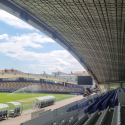 Stadionkoorts groundhopping - Ljudski vrt Stadion van NK Maribor - Slovenië