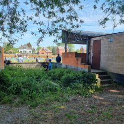 Stade du Pont-à-Biesmes - UBS Auvelais - Groundhopping Stadionkoorts