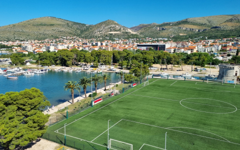 Stadionkoorts groundhopping - Stadion Batarija van HNK Trogir - Kroatië