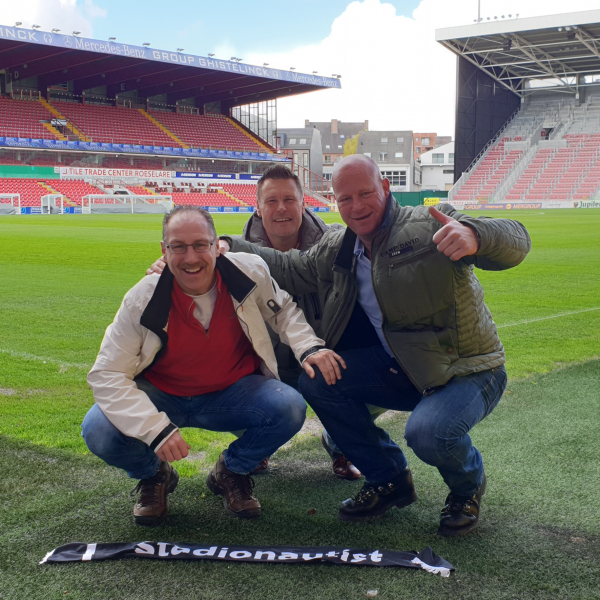 Stadionkoorts - Edwin Westland, Peter Dekker en Erik-Jan Bakker Groundhoppers