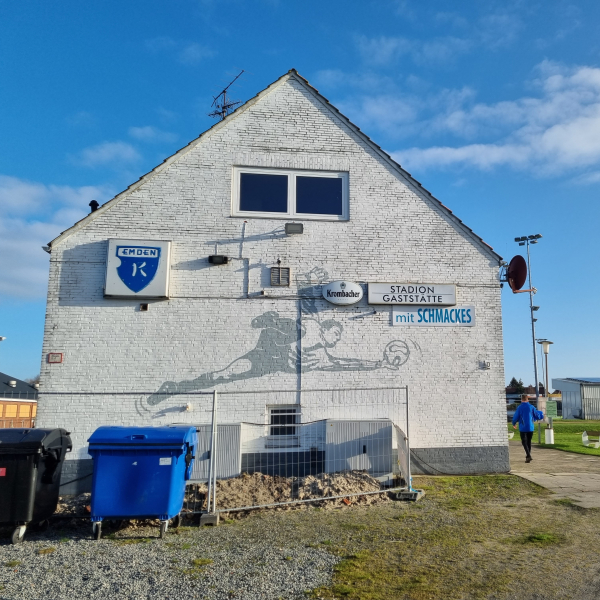 Ostfriesland stadion Kickers Emden - Stadionkoorts