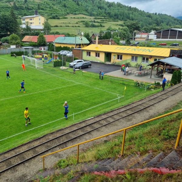 Cierny Balog stadion ("Treinstadion Slowakije) -Stadionkoorts Groundhopping