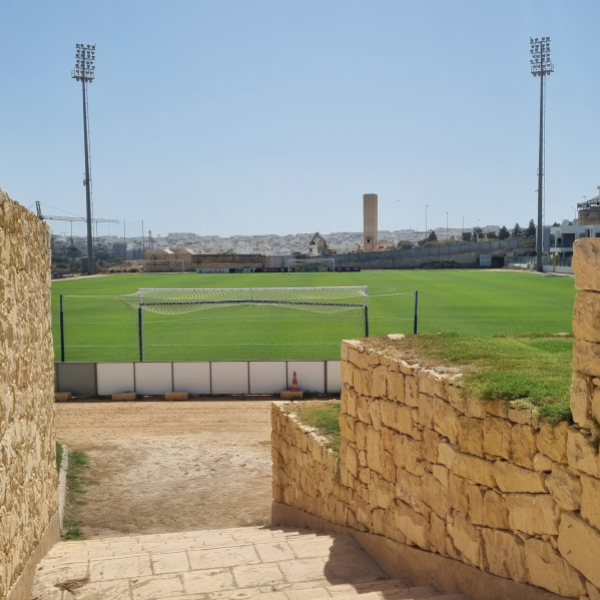 Hibernian Stadion in Valetta op Malta - Stadionkoorts Groundhopping