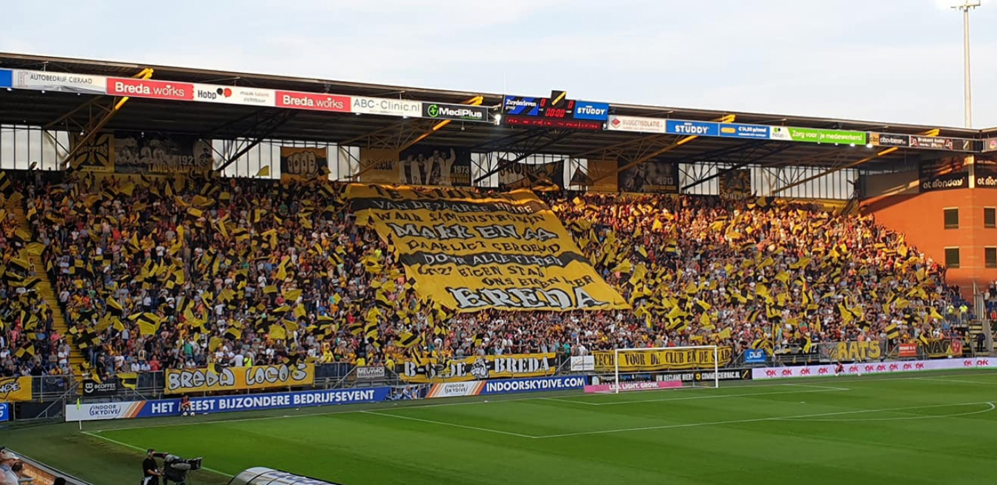 Rat Verlegh  NAC Stadion Stadionkoorts - Peter Dekker