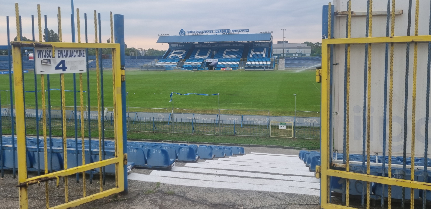 Ruchu stadion van Ruch Chorzow - Stadionkoorts Groundhopping