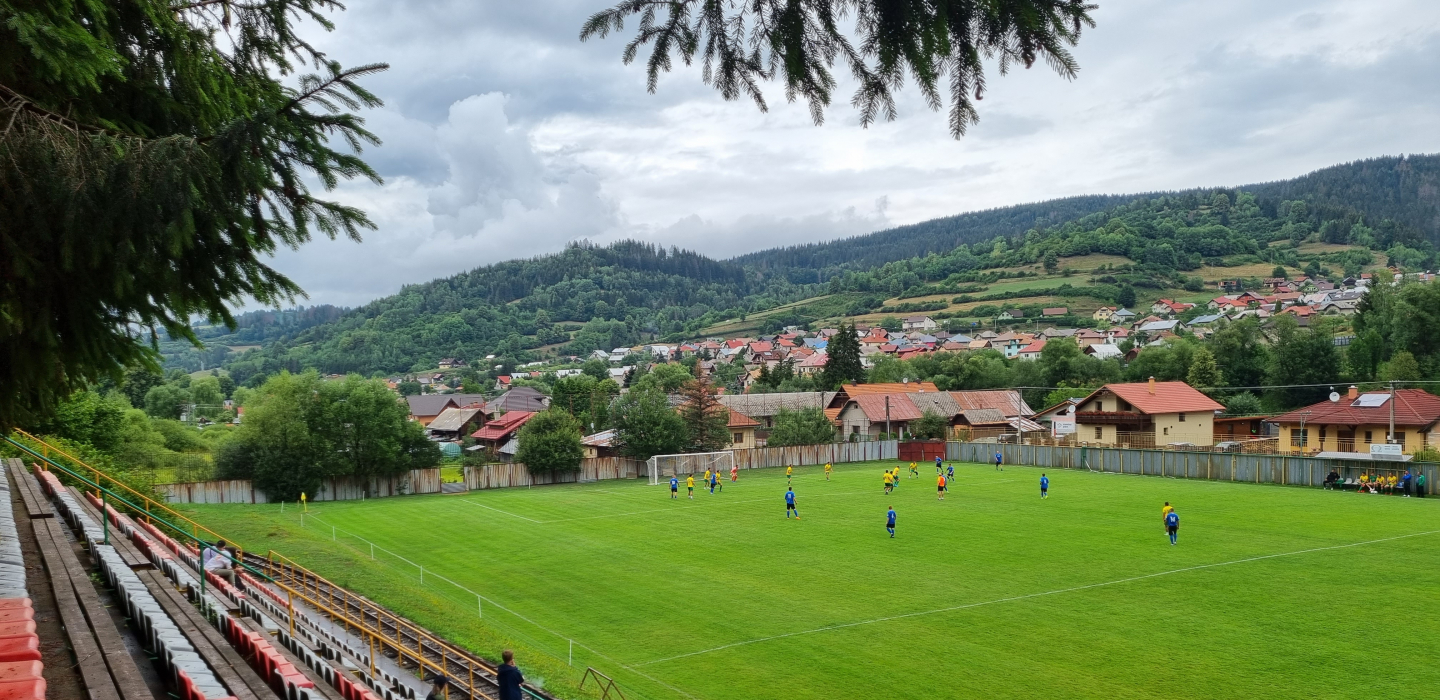 Cierny Balog stadion ("Treinstadion Slowakije) -Stadionkoorts Groundhopping